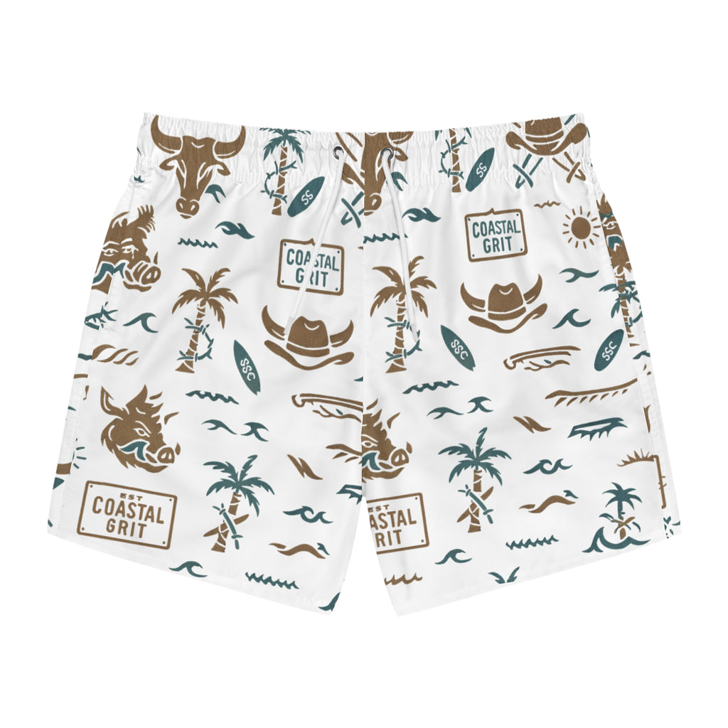 Coastal Grit Swim Trunks