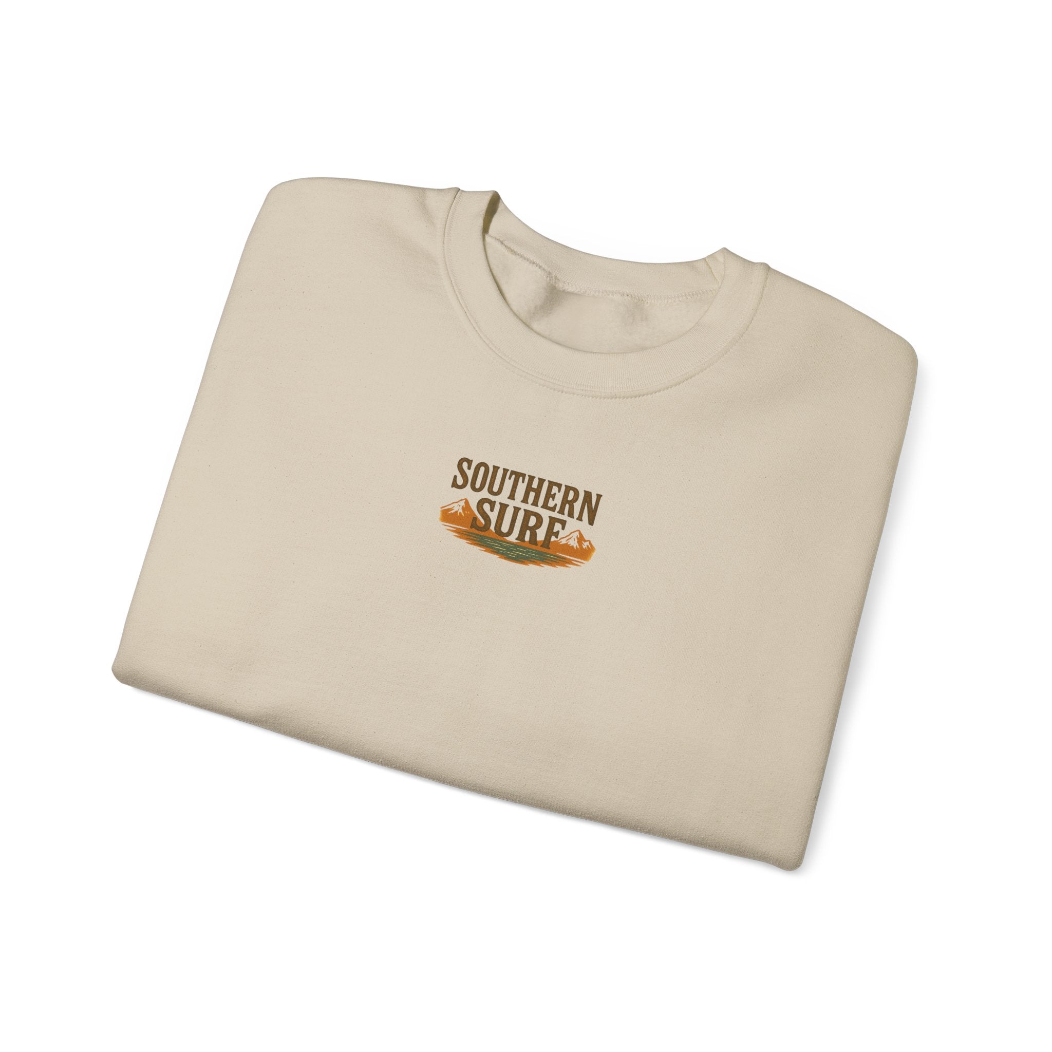 Surfing Mountains Crewneck