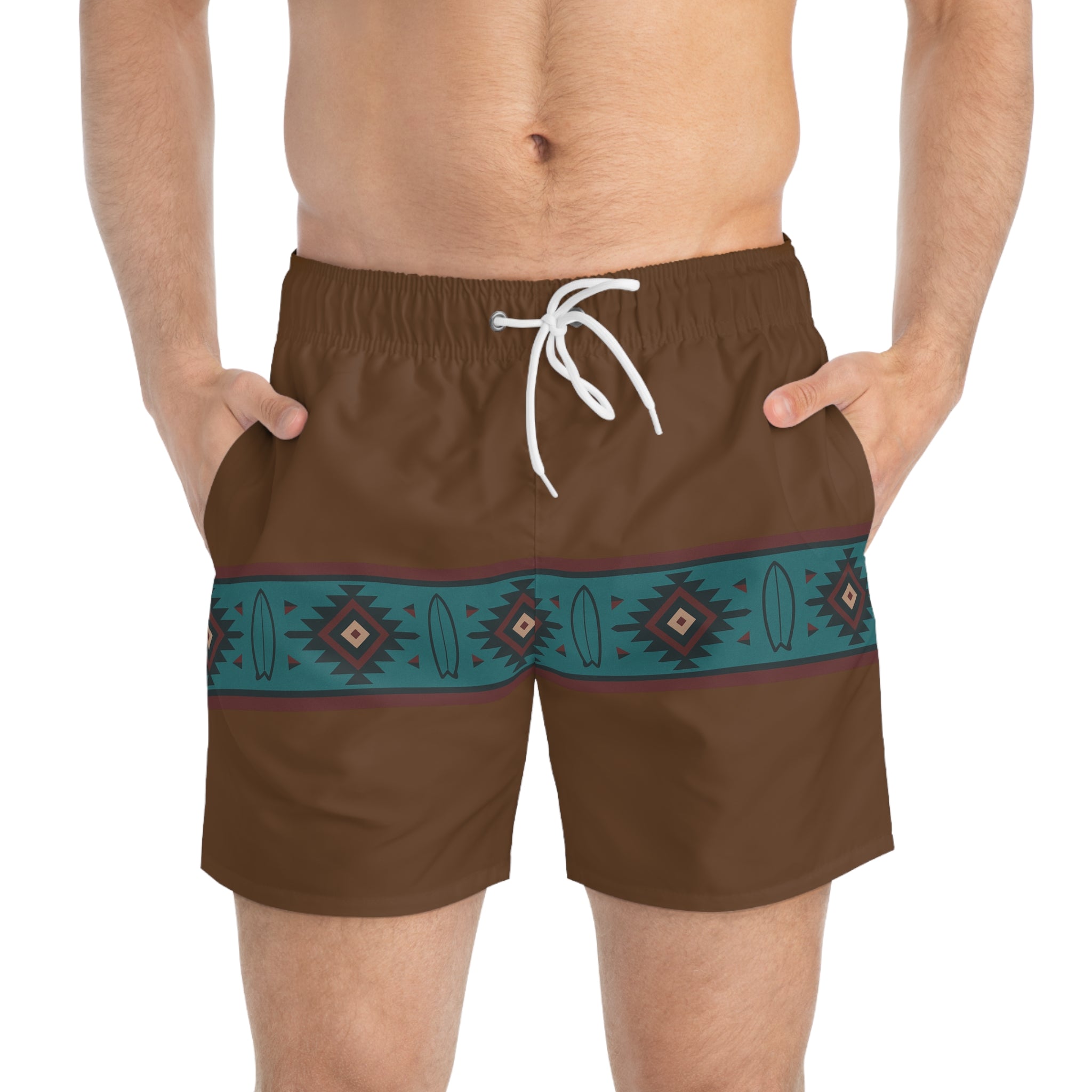 Western Wave Swim Trunks