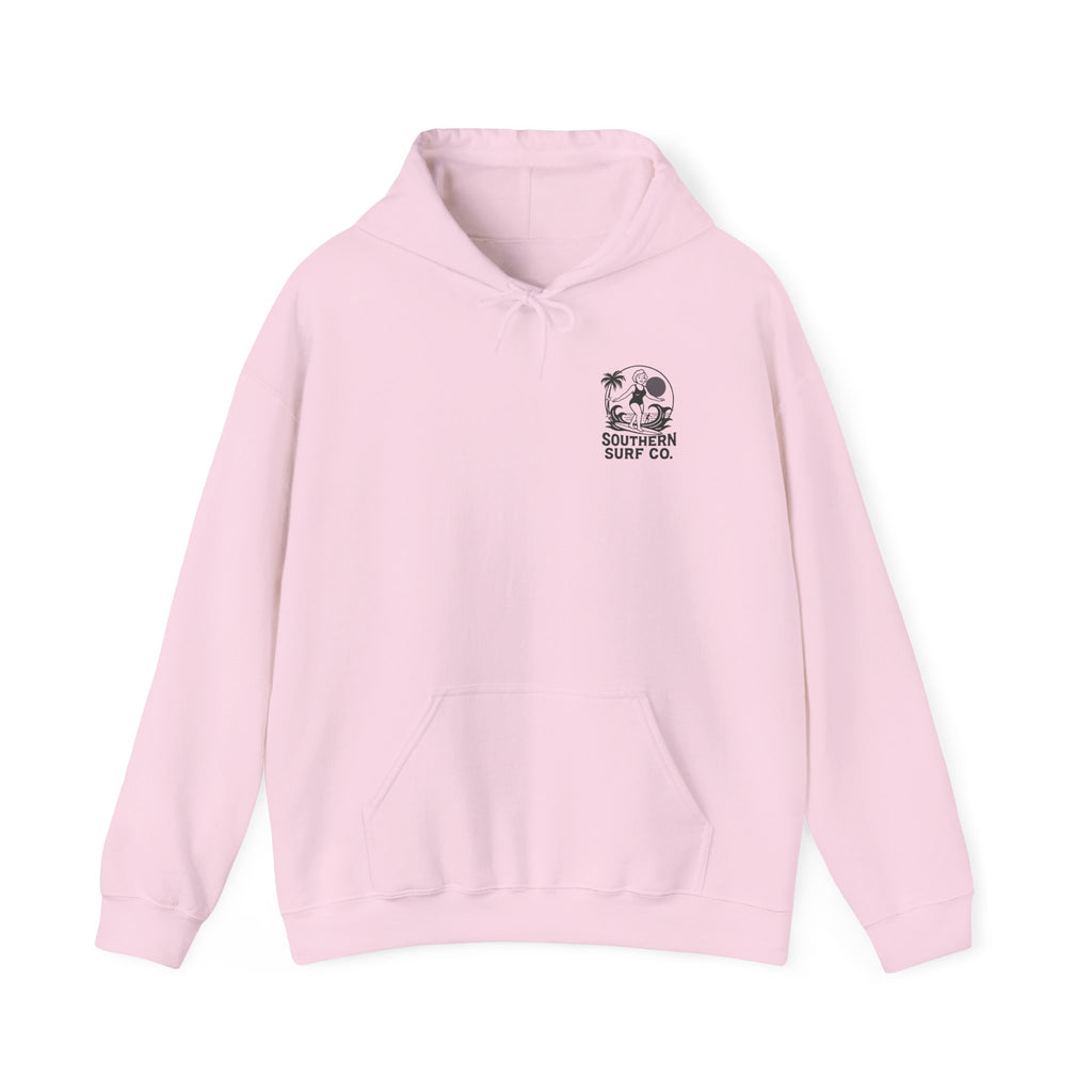 Retro Surfer Girl Hoodie