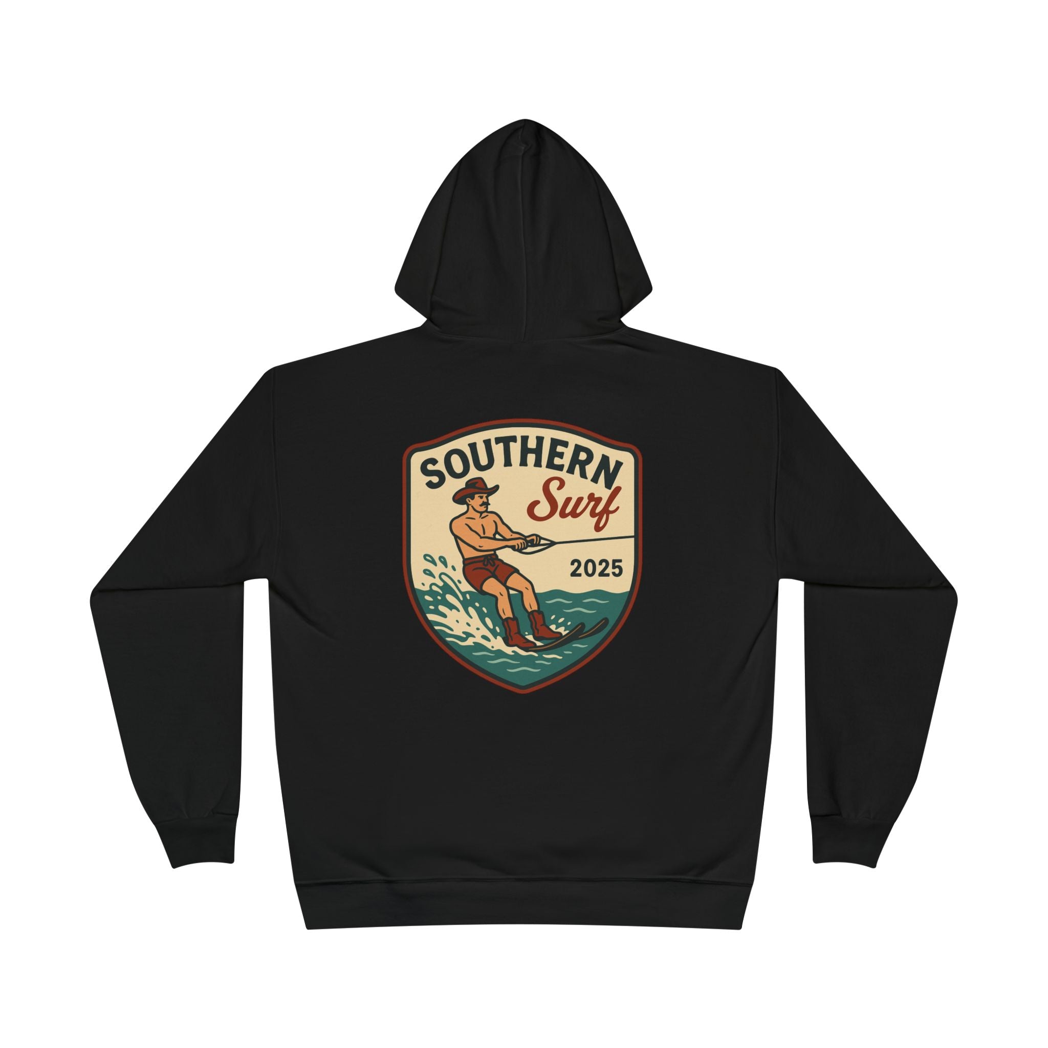 Retro Cowboy Water Ski Hoodie