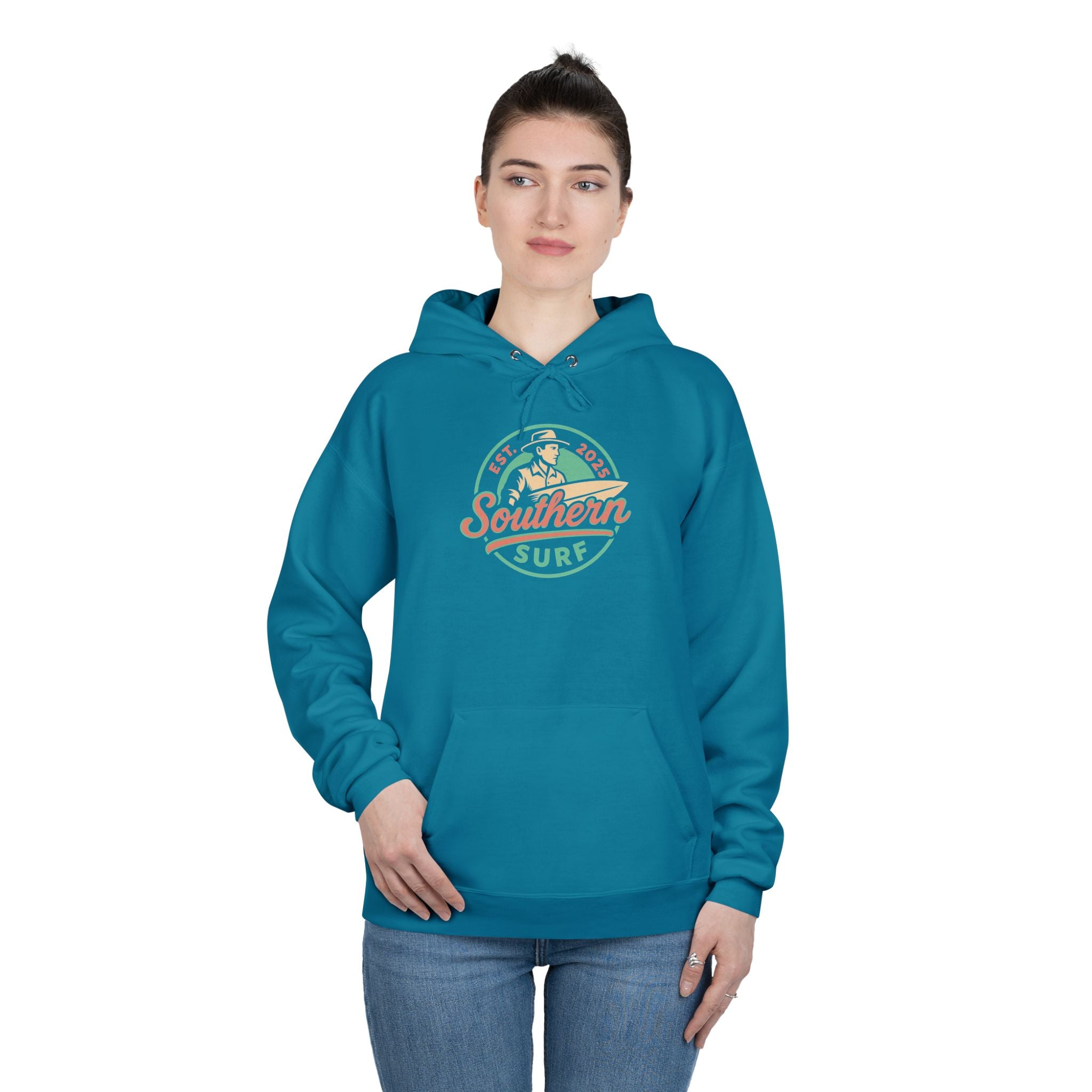 Southern Surf Pop Style Hoodie