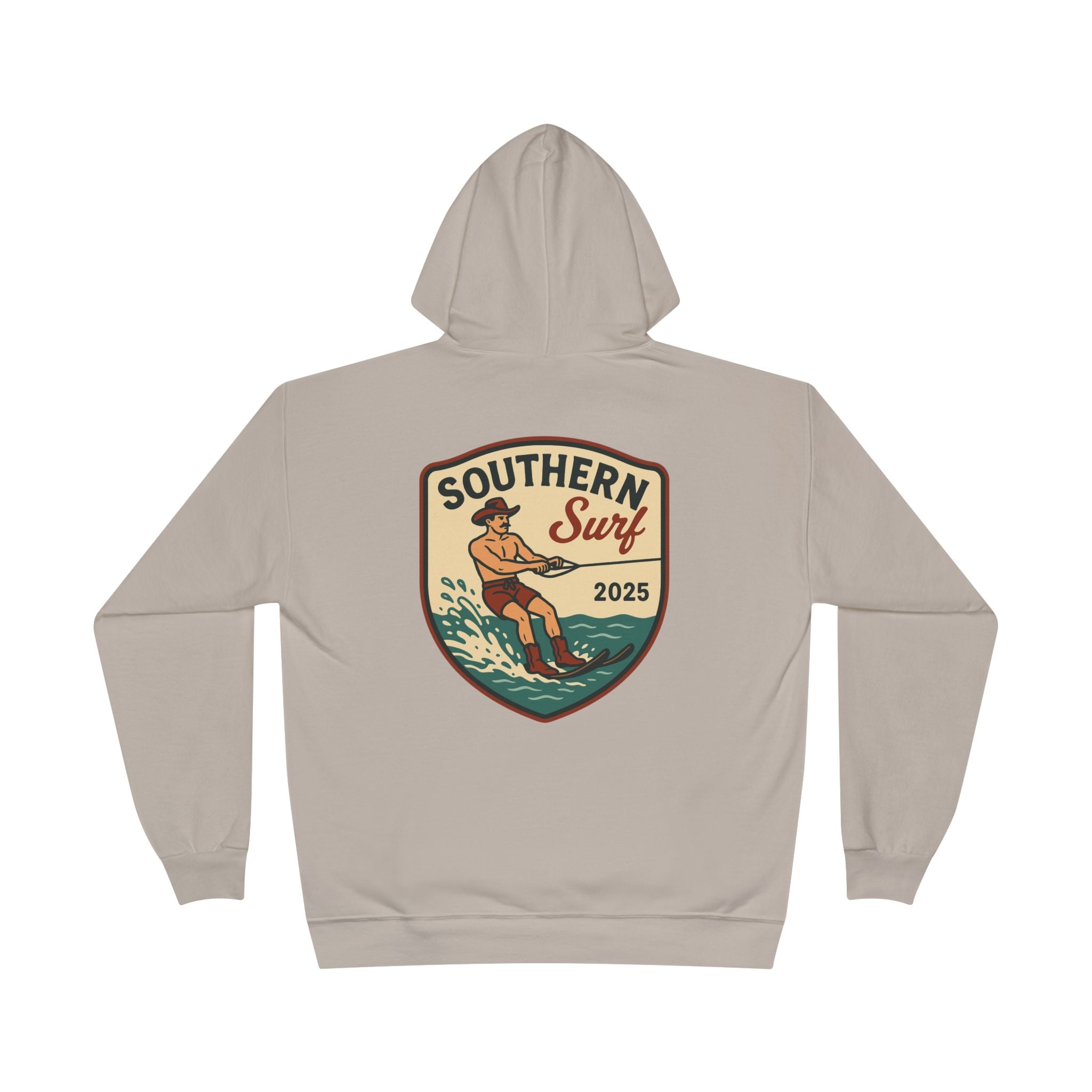 Retro Cowboy Water Ski Hoodie