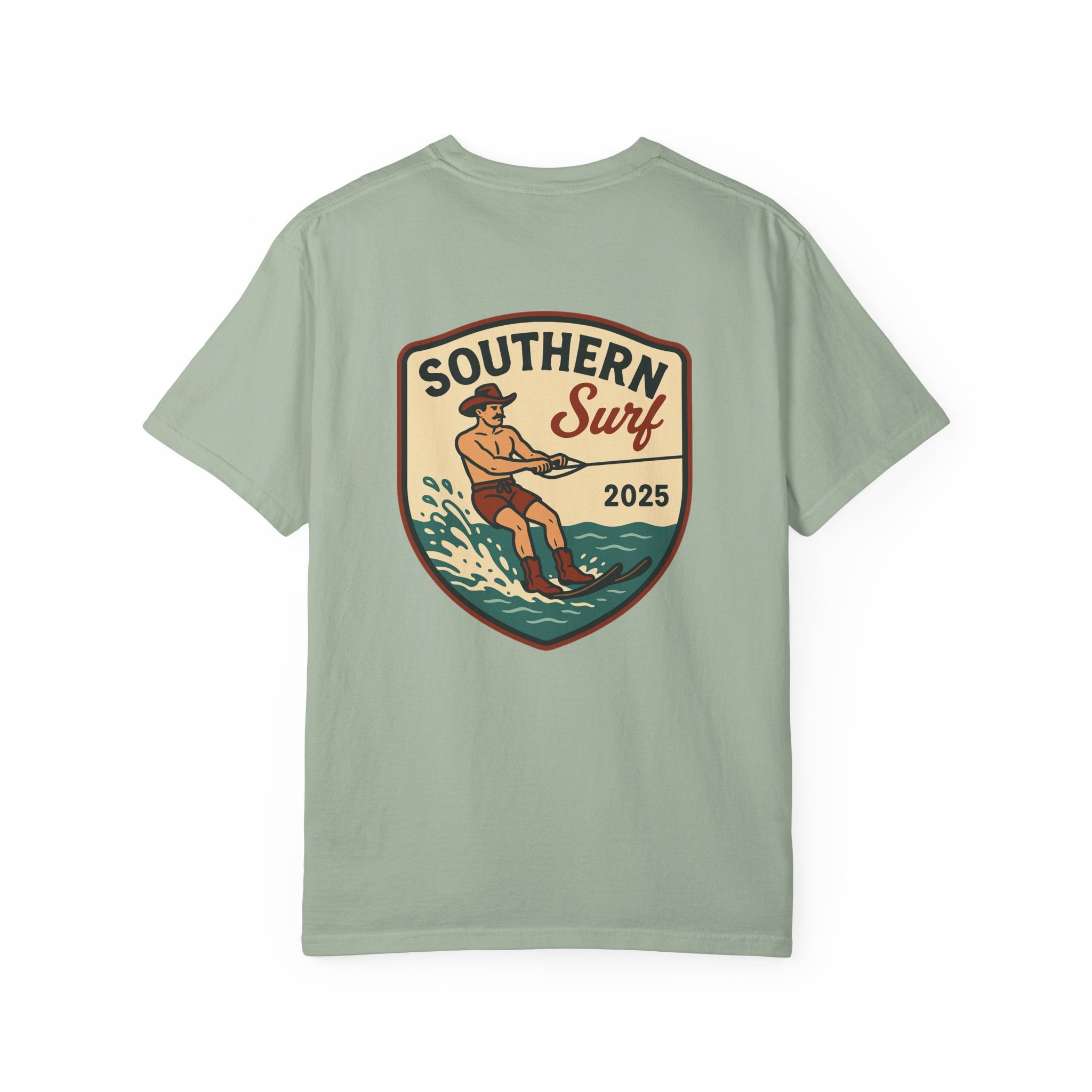 Retro Cowboy Water Ski Tee
