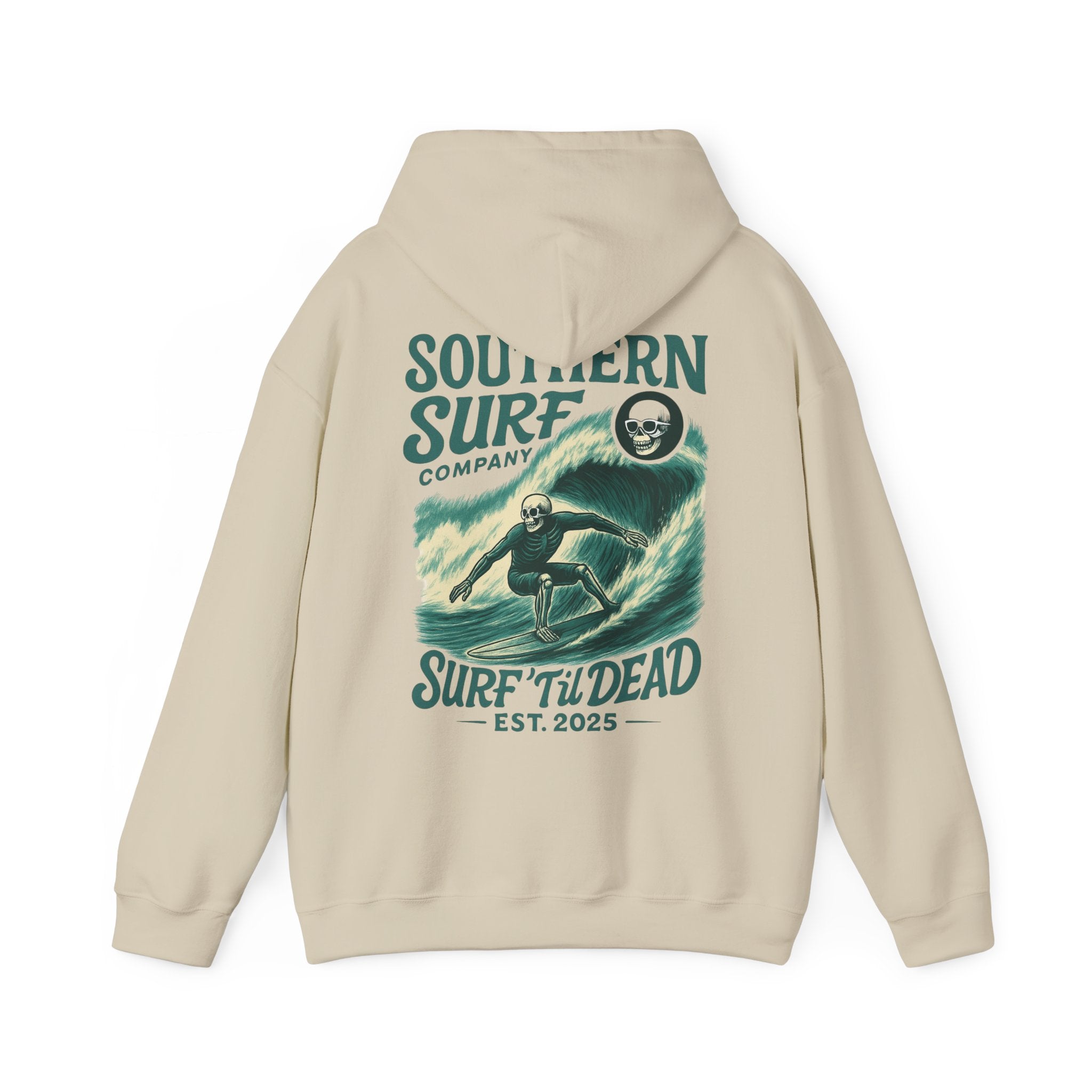 Surfing Skeleton Hoodie
