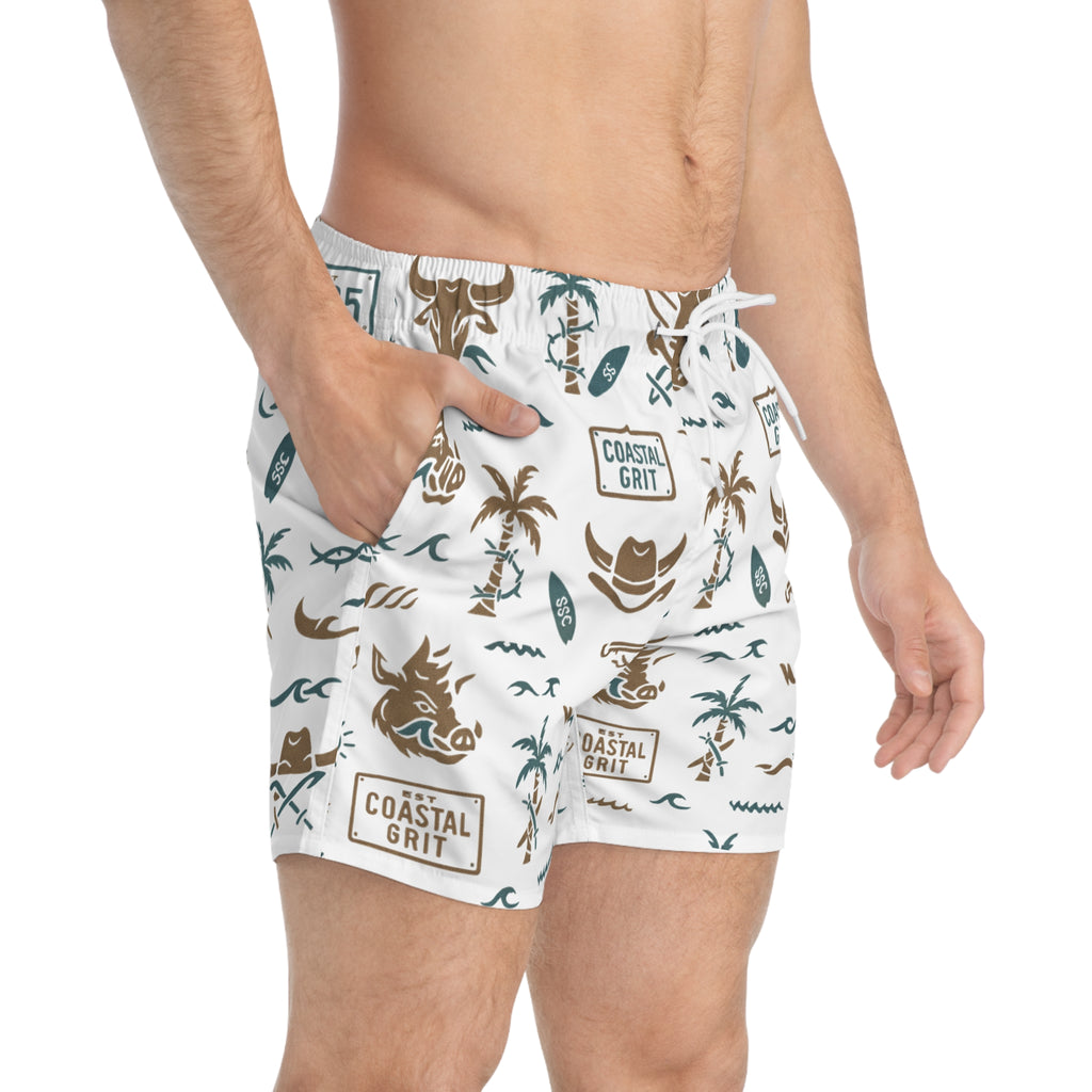 Coastal Grit Swim Trunks