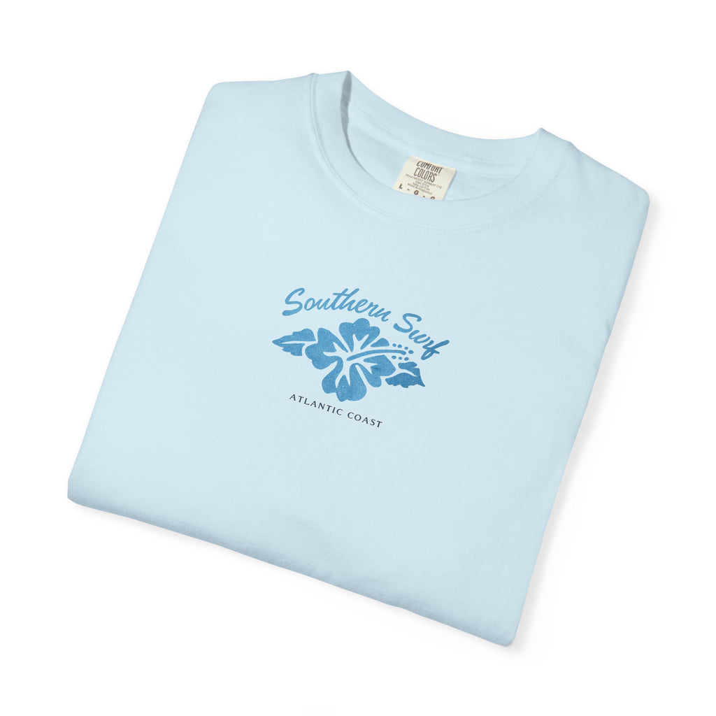 Blue Hibiscus Graphic Tee