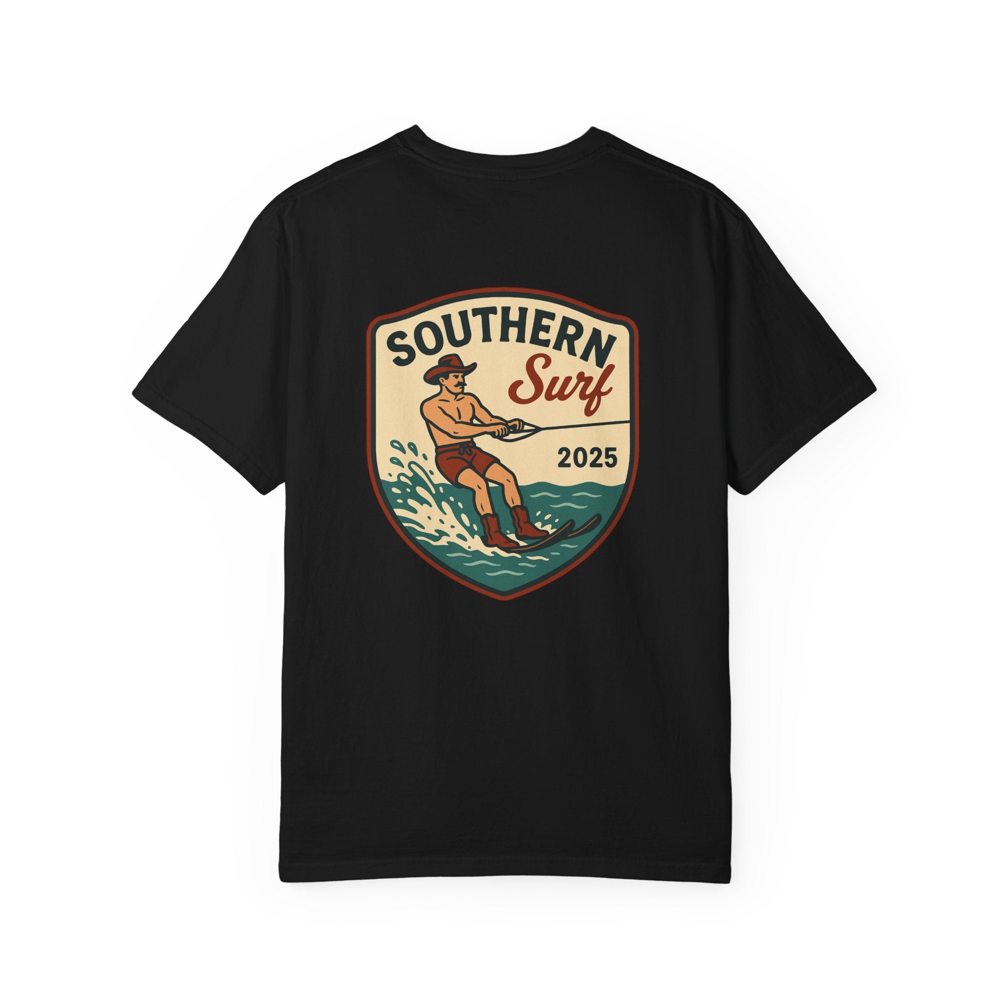 Retro Cowboy Water Ski Tee