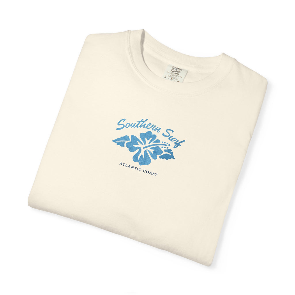 Blue Hibiscus Graphic Tee