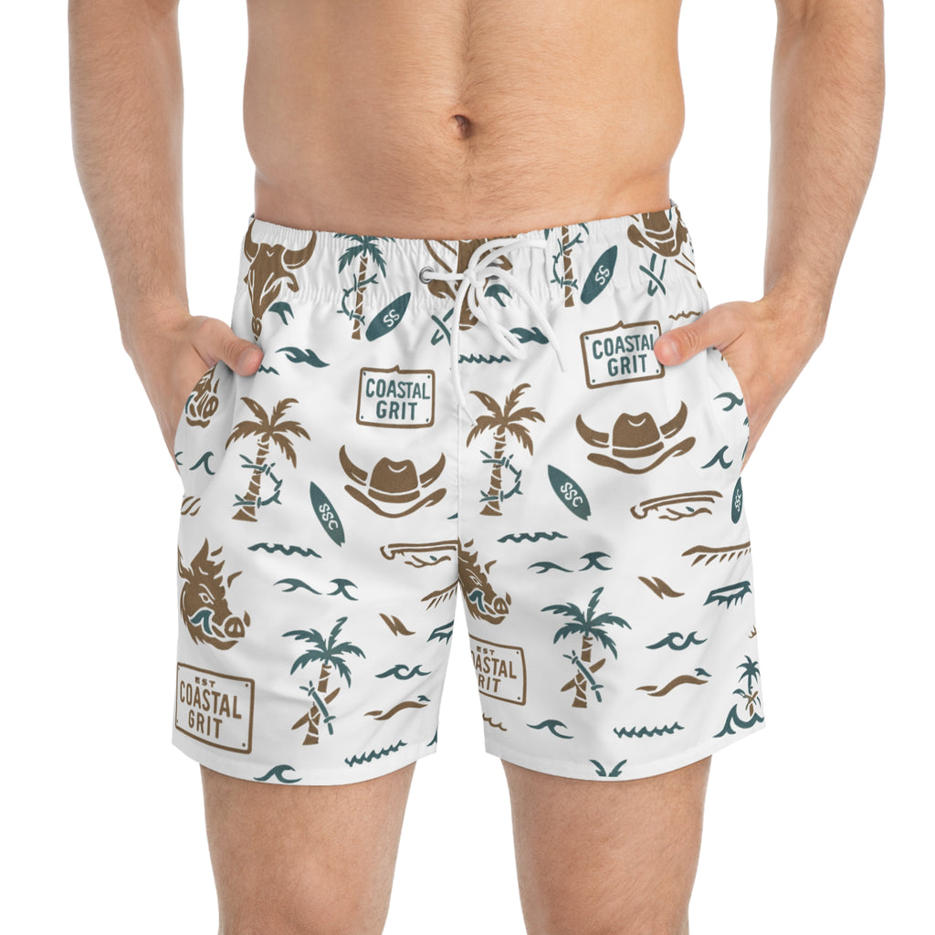 Coastal Grit Swim Trunks