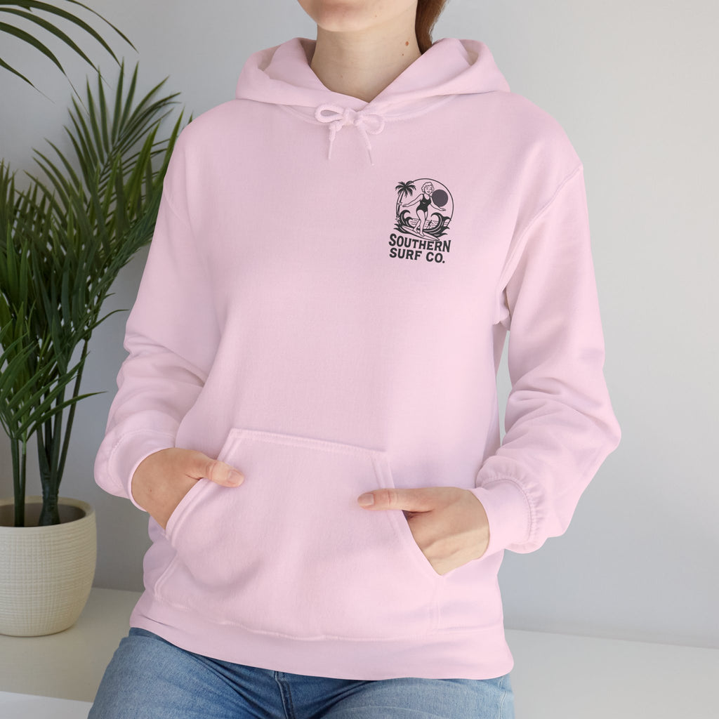 Retro Surfer Girl Hoodie