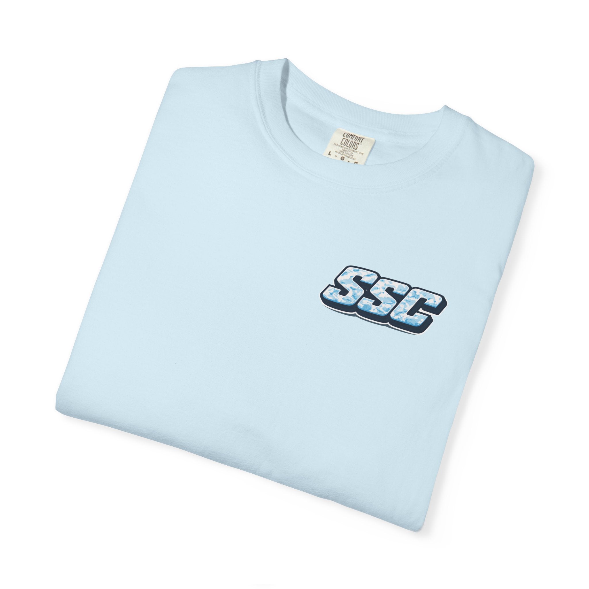 Blue Coastal Camo Tee