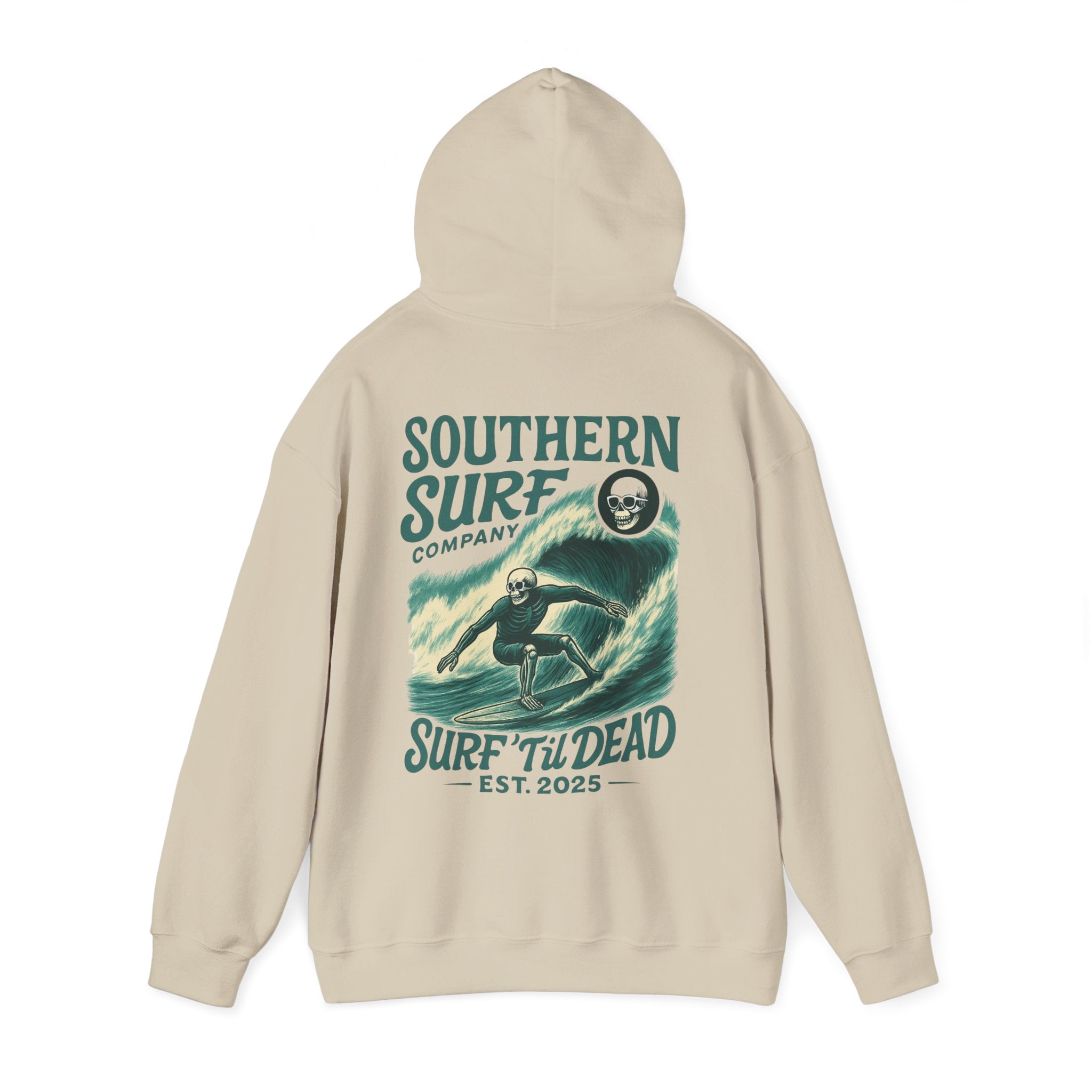 Surfing Skeleton Hoodie