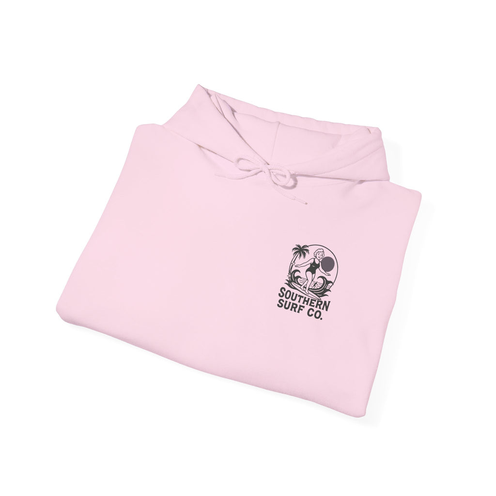 Retro Surfer Girl Hoodie