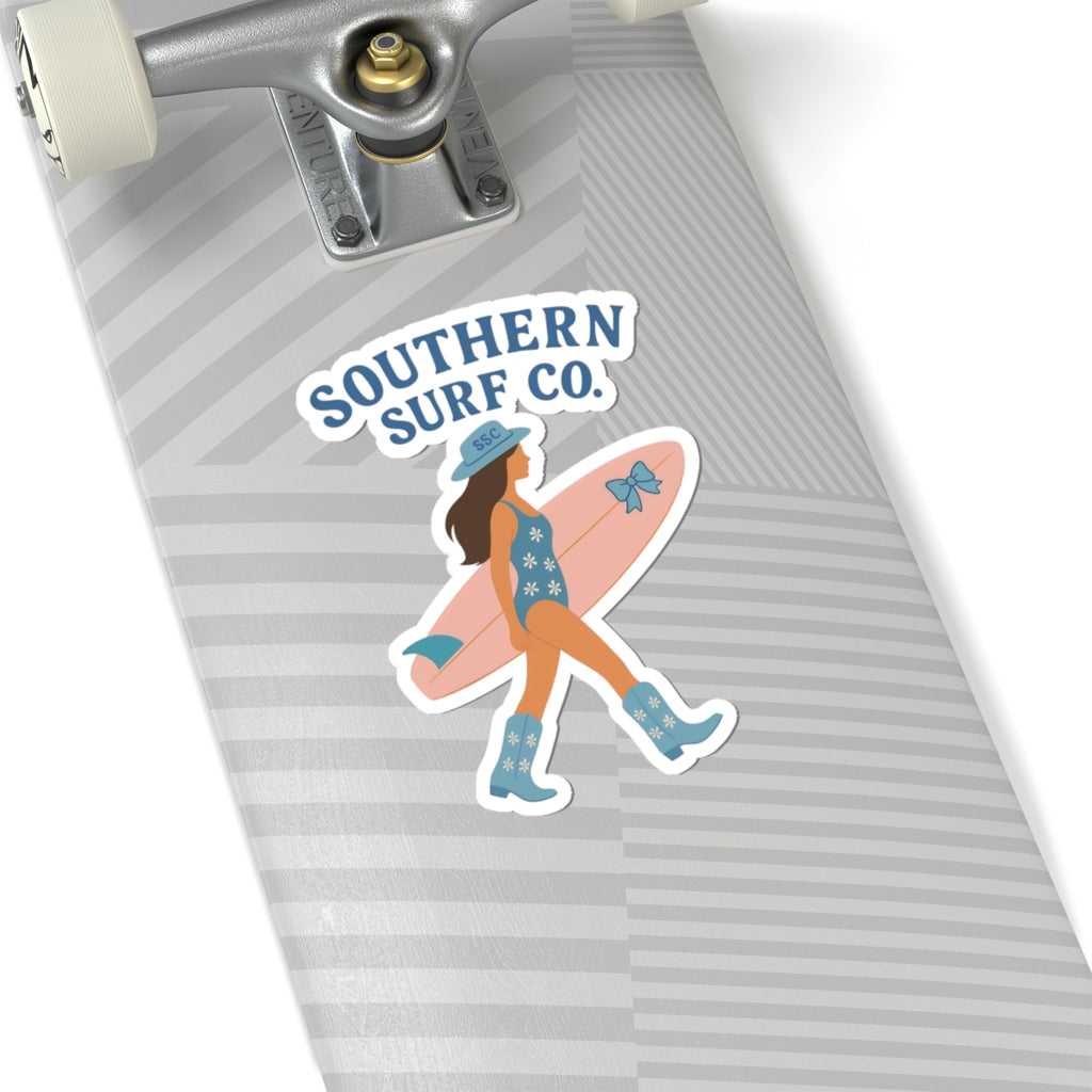 Coastal Cowgirl Sticker