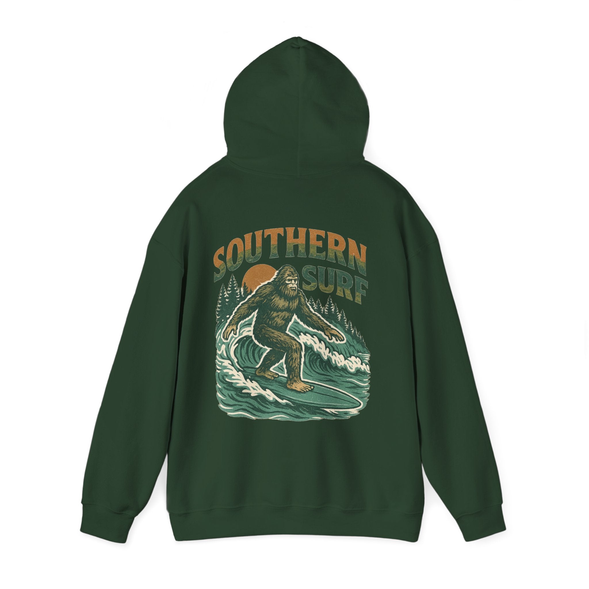 Surfing Sasquatch Hoodie