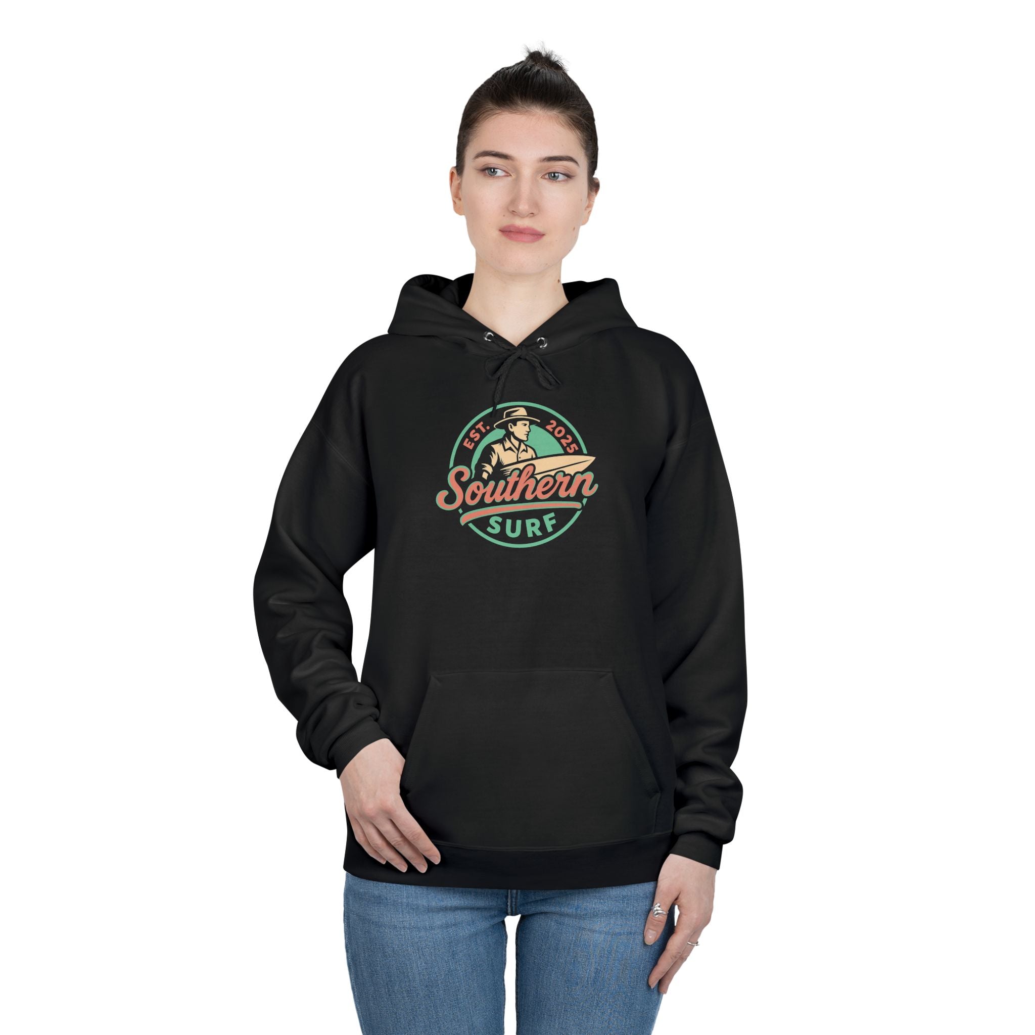 Southern Surf Pop Style Hoodie