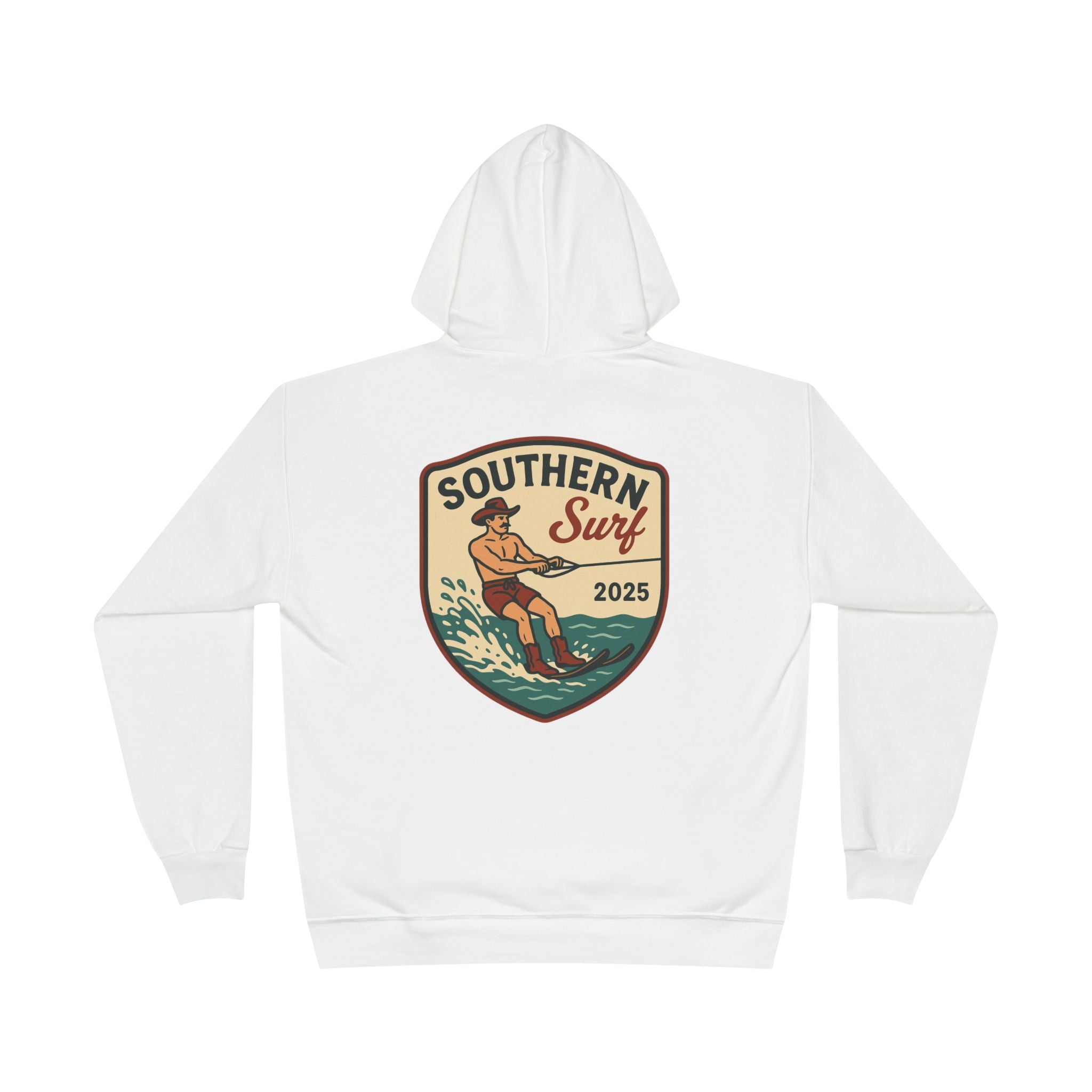 Retro Cowboy Water Ski Hoodie