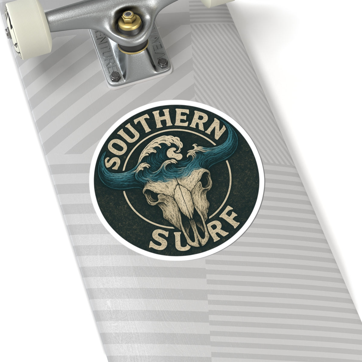 SSC Surf Skull Sticker