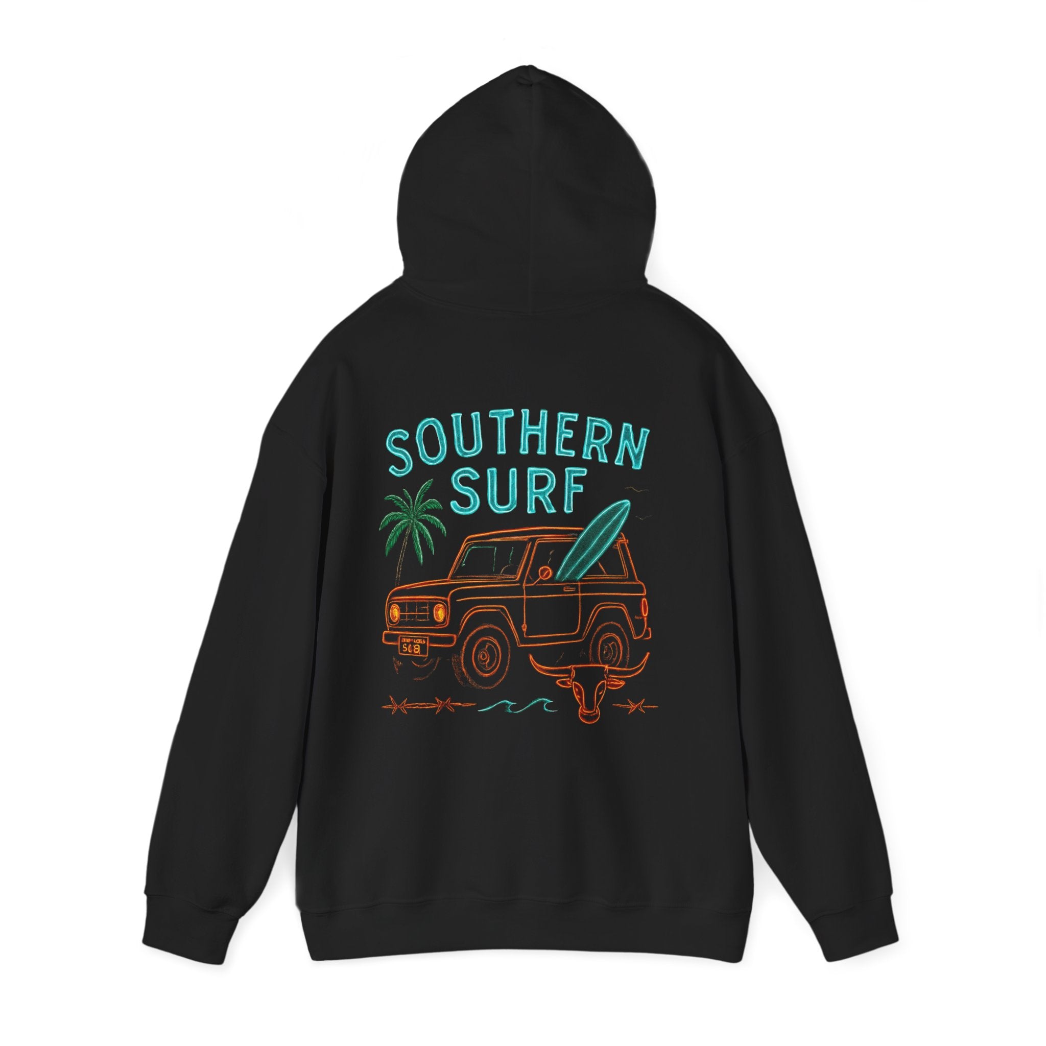 Gnarly Neon Hoodie